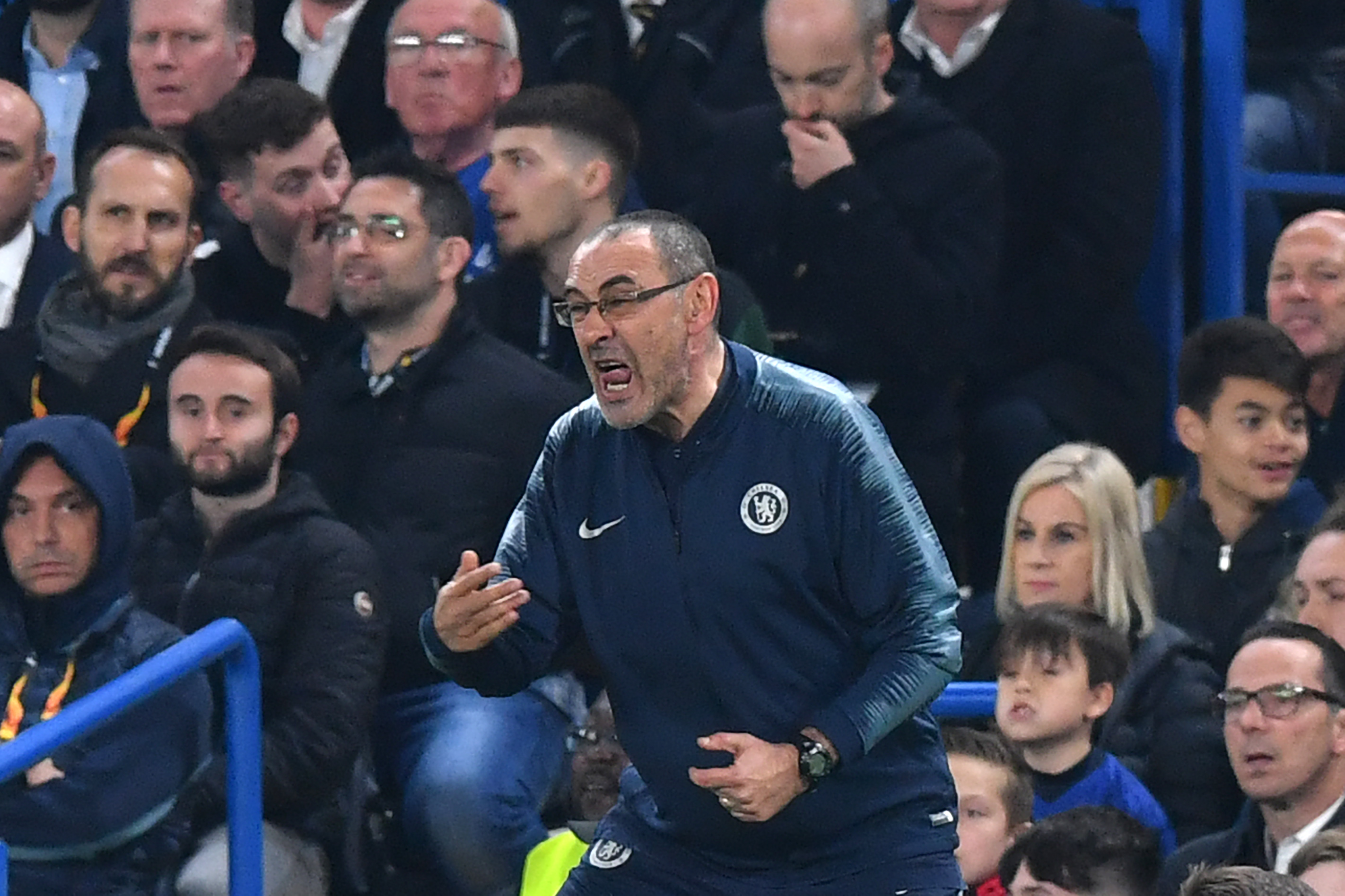 Sarri Akui Chelsea Beruntung Lolos ke Final Liga Europa