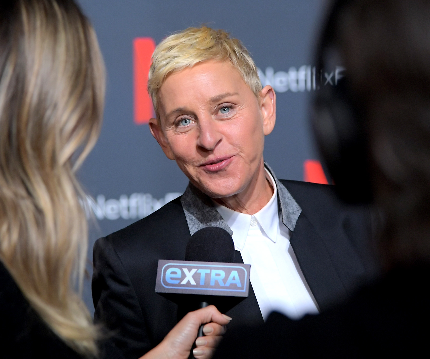Komedian sekaligus pembawa acara bincang-bincang asal Amerika Serikat, Ellen DeGeneres