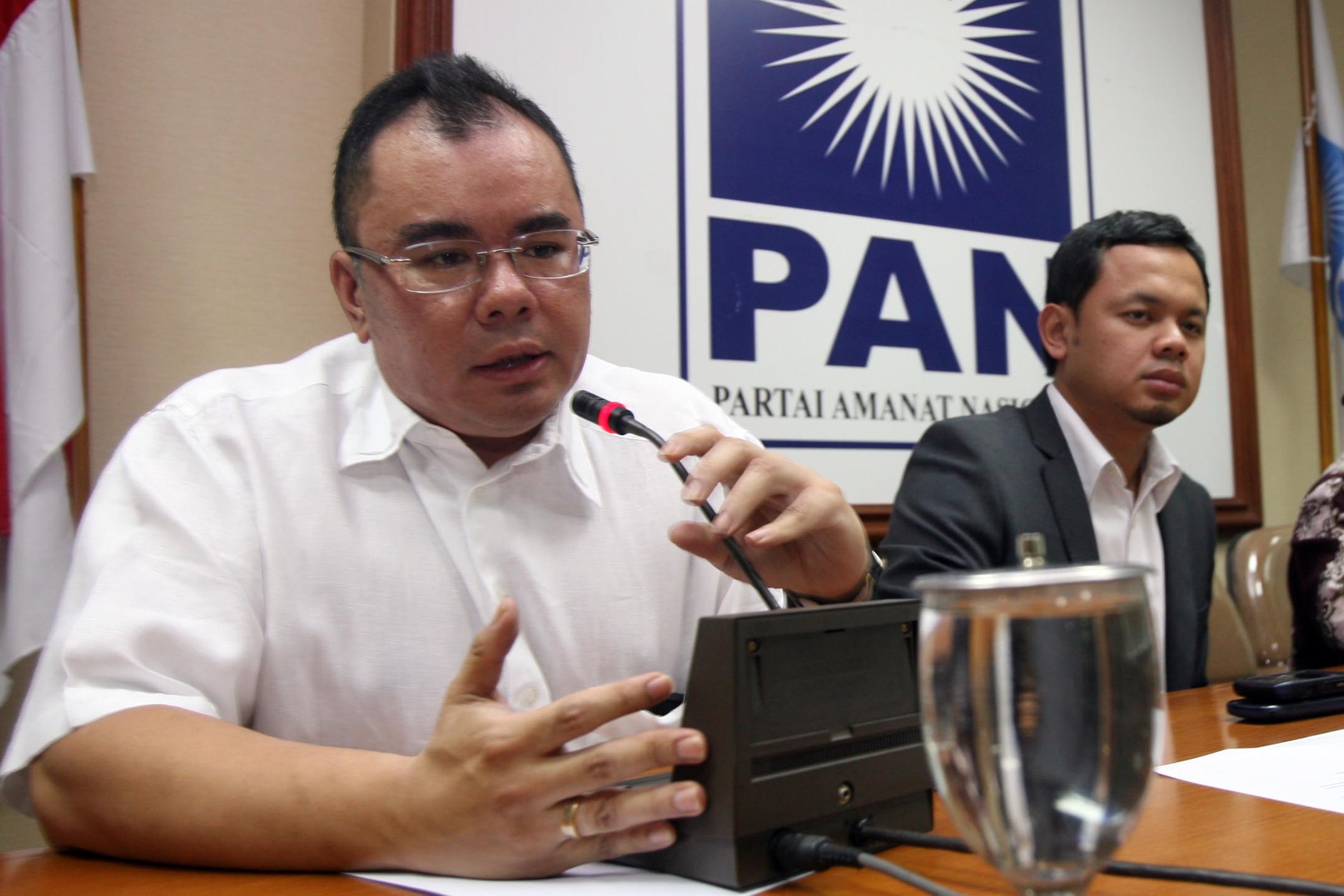 Wakil Ketua Umum DPP PAN Bara Hasibuan dan Bima Arya Sugiarto. 