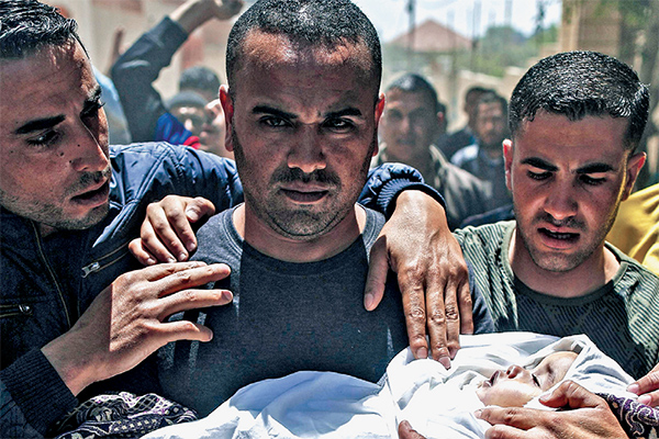 Korban Serangan Israel di Jalur Gaza