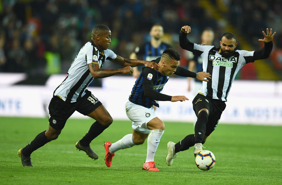 Laga antara Inter Milan dan Udinese