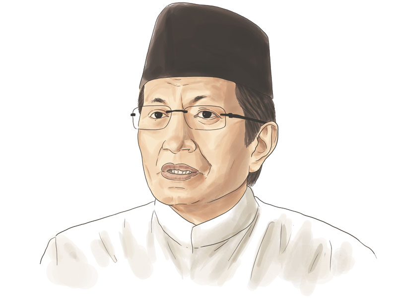 Nasaruddin Umar Imam Besar Masjid Istiqlal Jakarta 