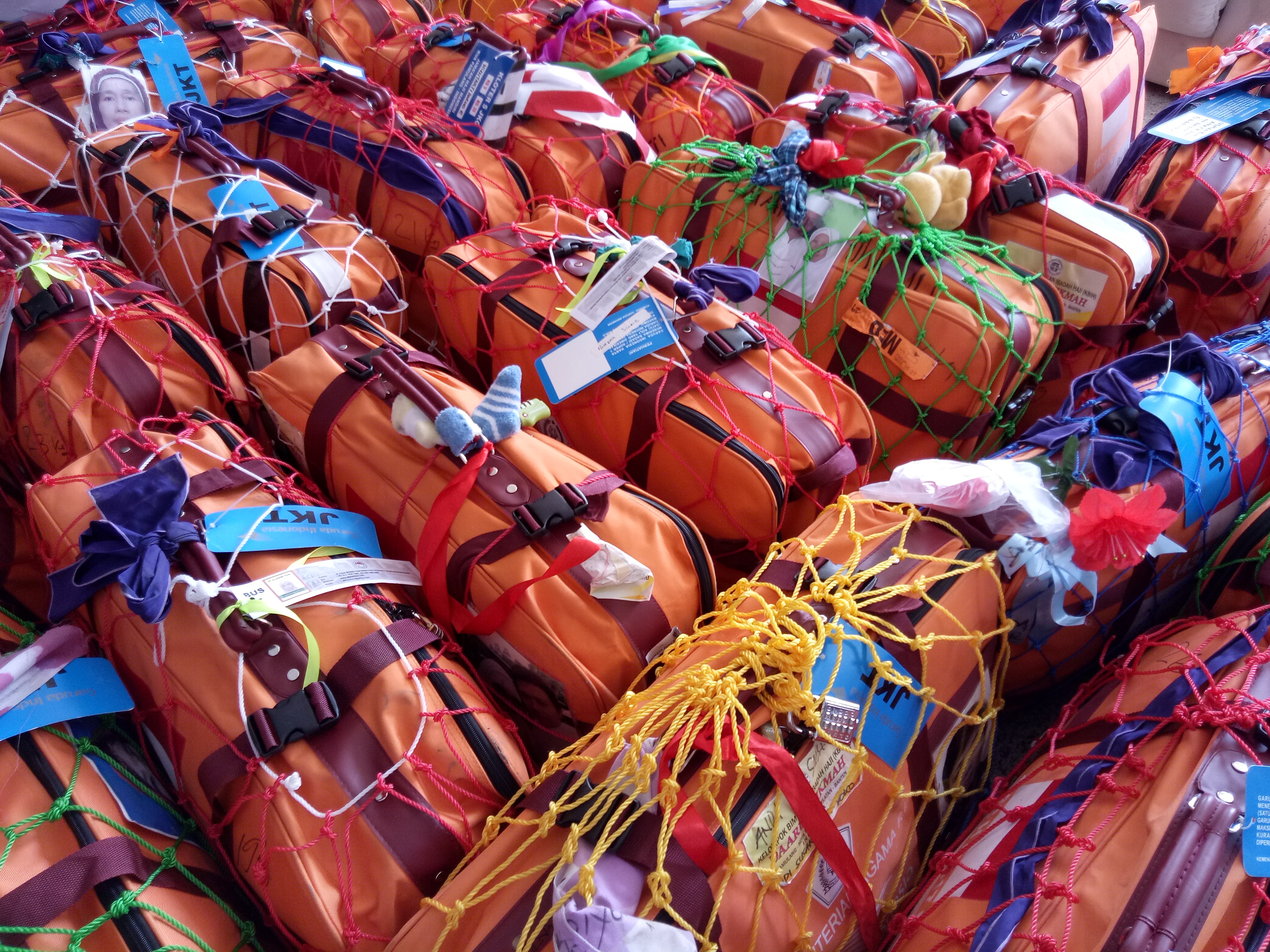 Koper-koper milik jamaah haji Indonesia.