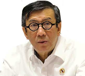 Menkum dan HAM Yasonna Laoly