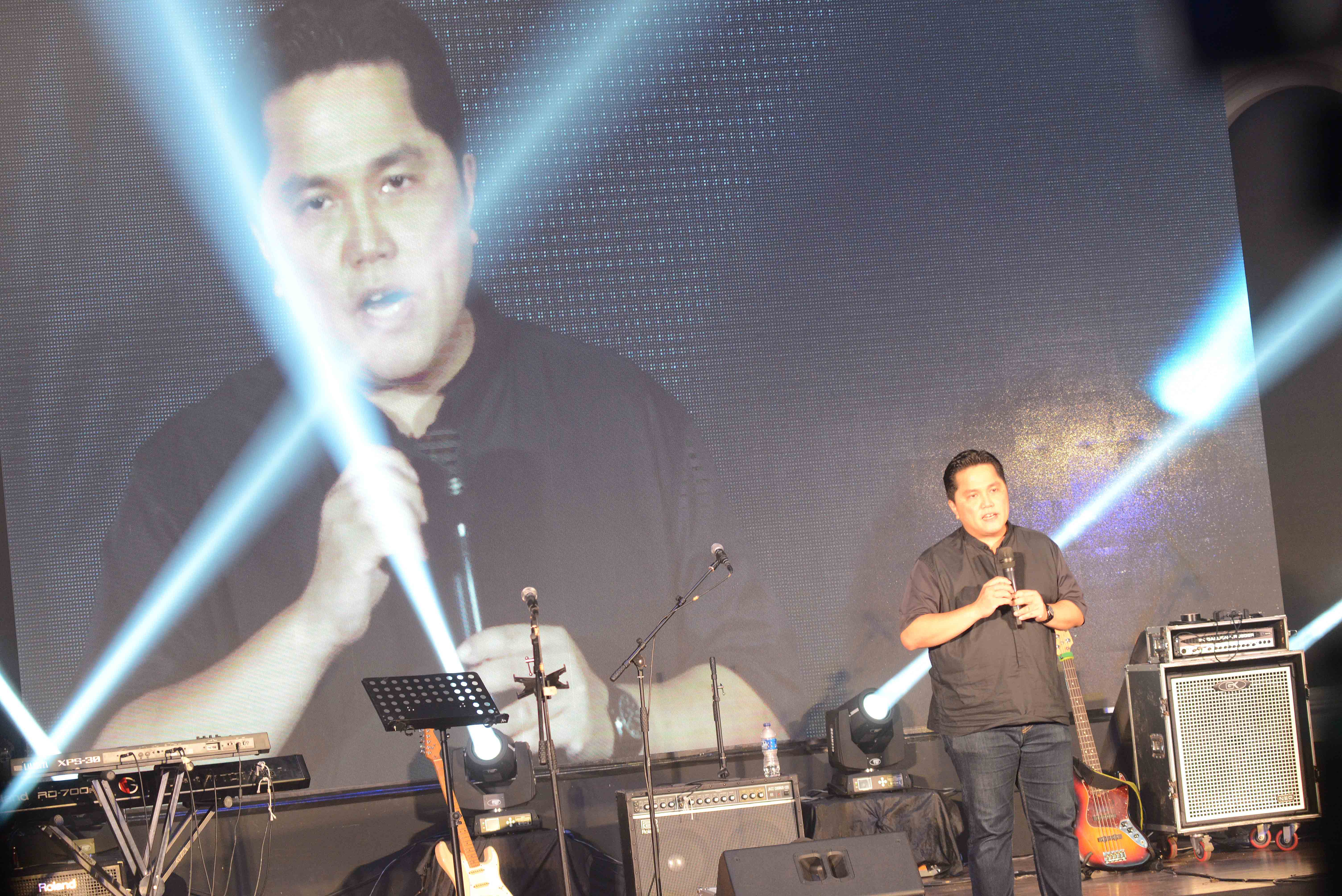 Ketua Tim Kampanye Nasional (TKN) Erick Thohir