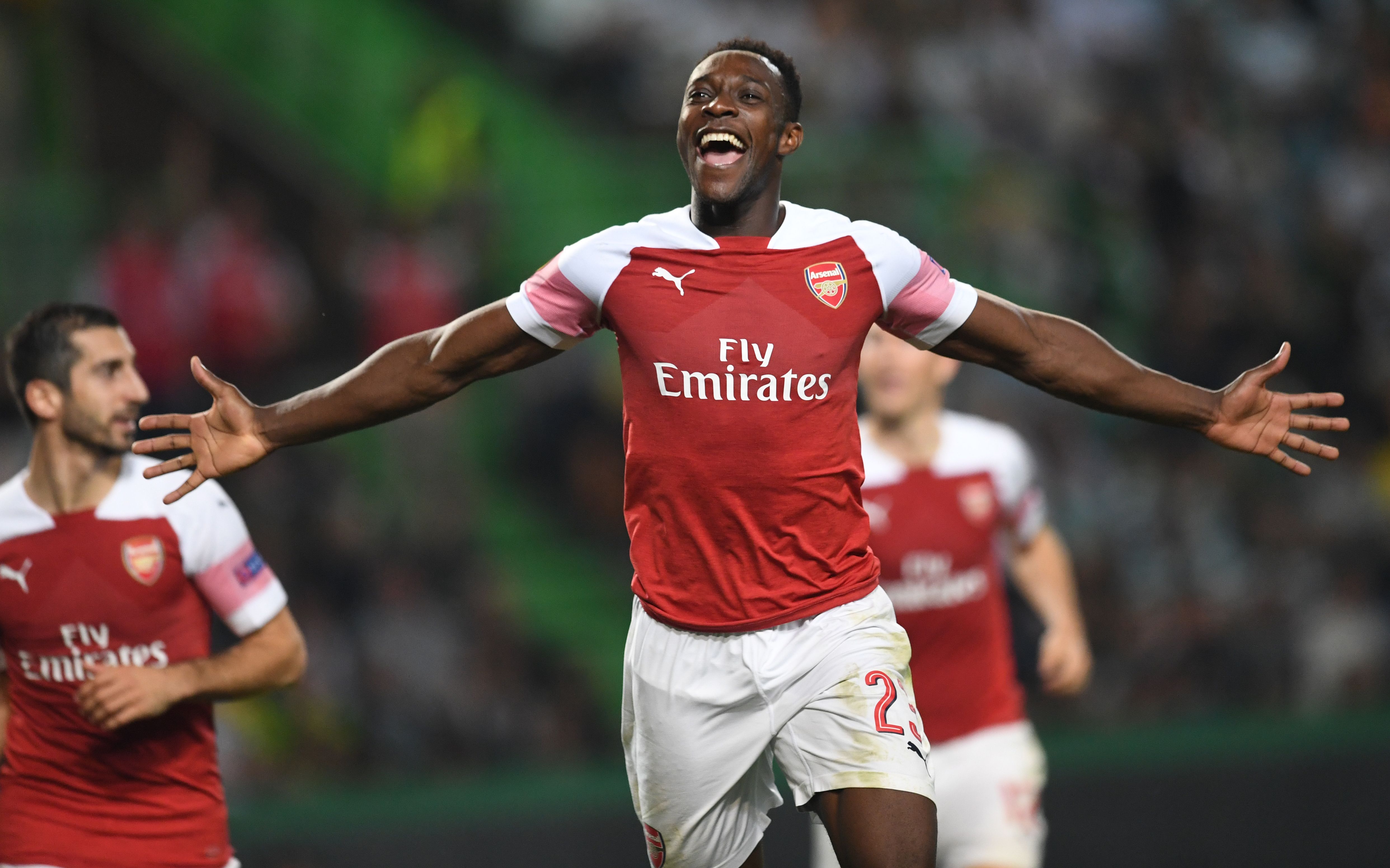 Striker Arsenal Danny Welbeck.