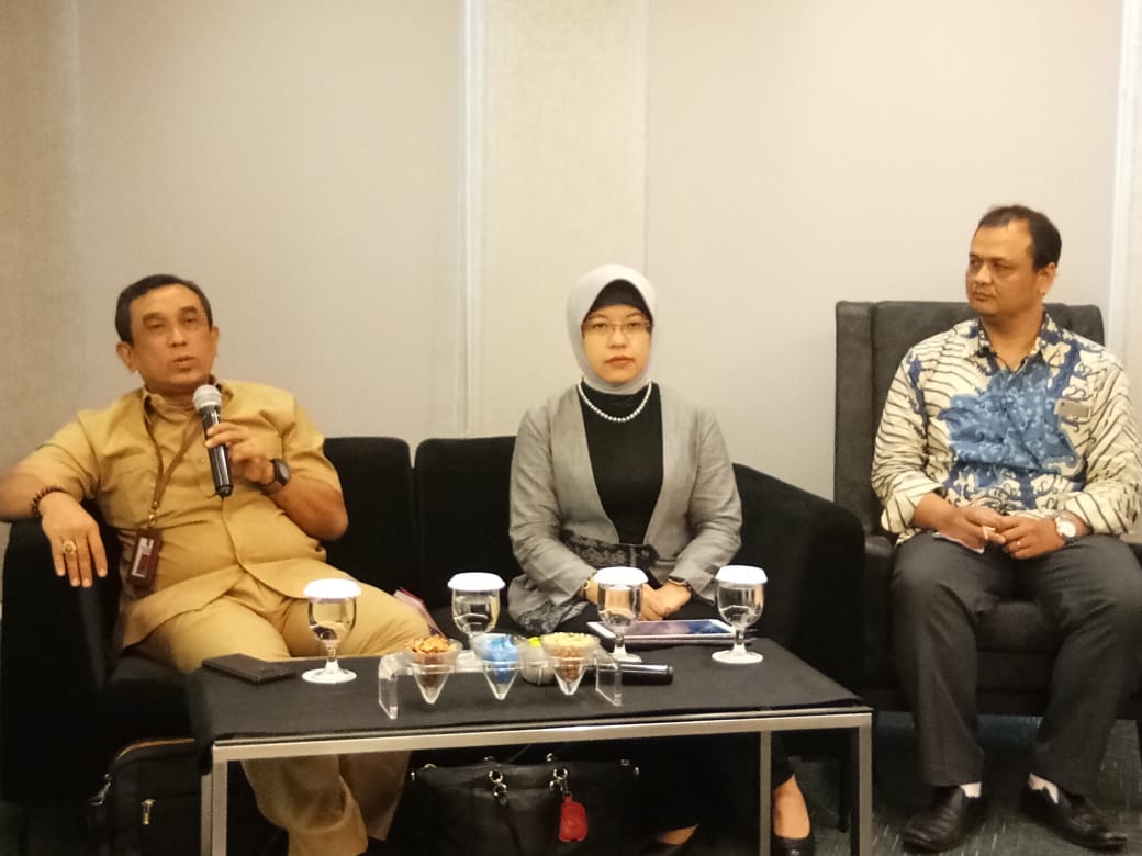 Para pembicara dalam Lokakarya Kajian Kapasitas Yurisdiksi Sub-Nasional dalam Pencapaian SDGs