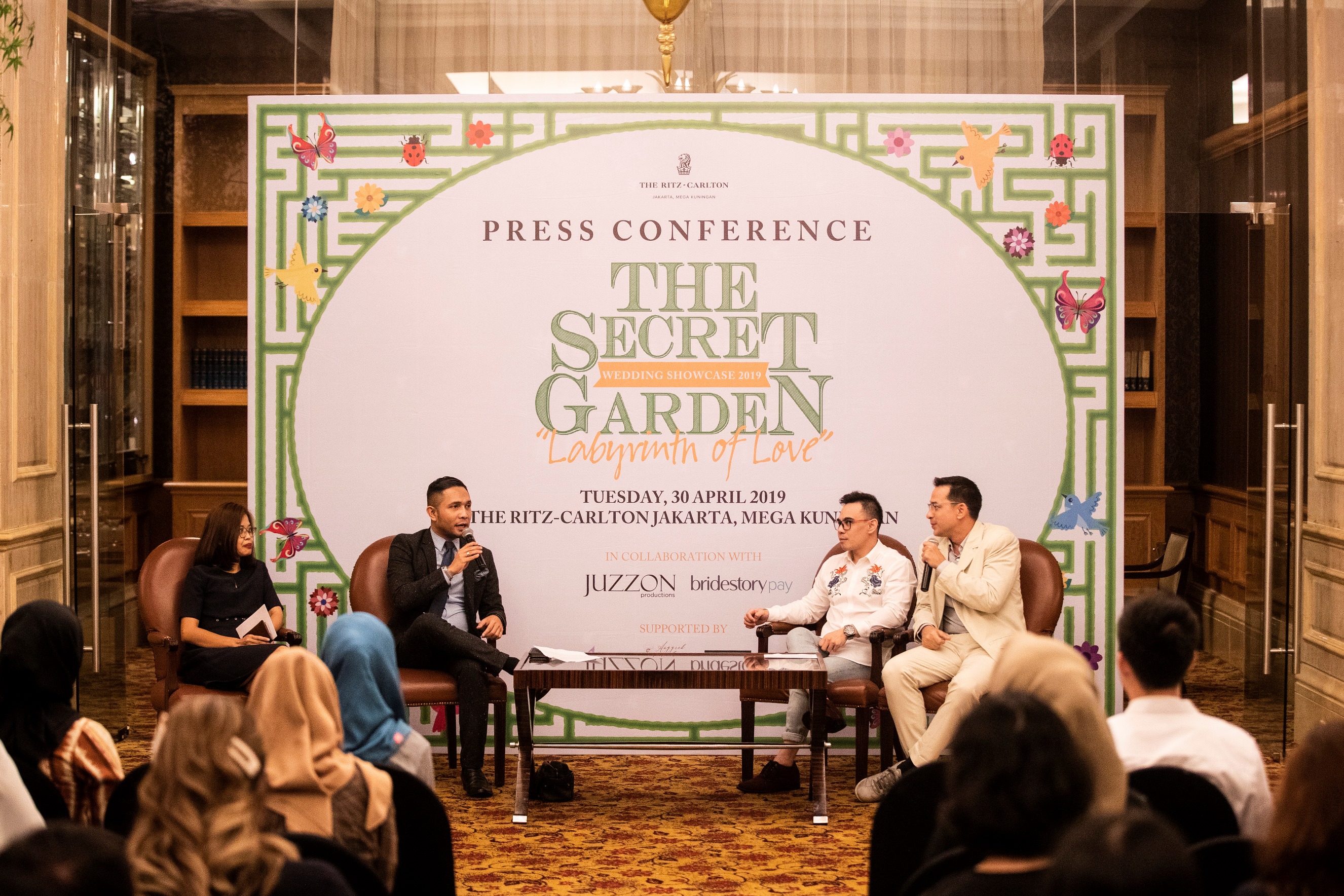 Press Conference The Secret Garden