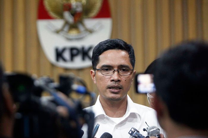  Juru bicara KPK Febri Diansyah. 