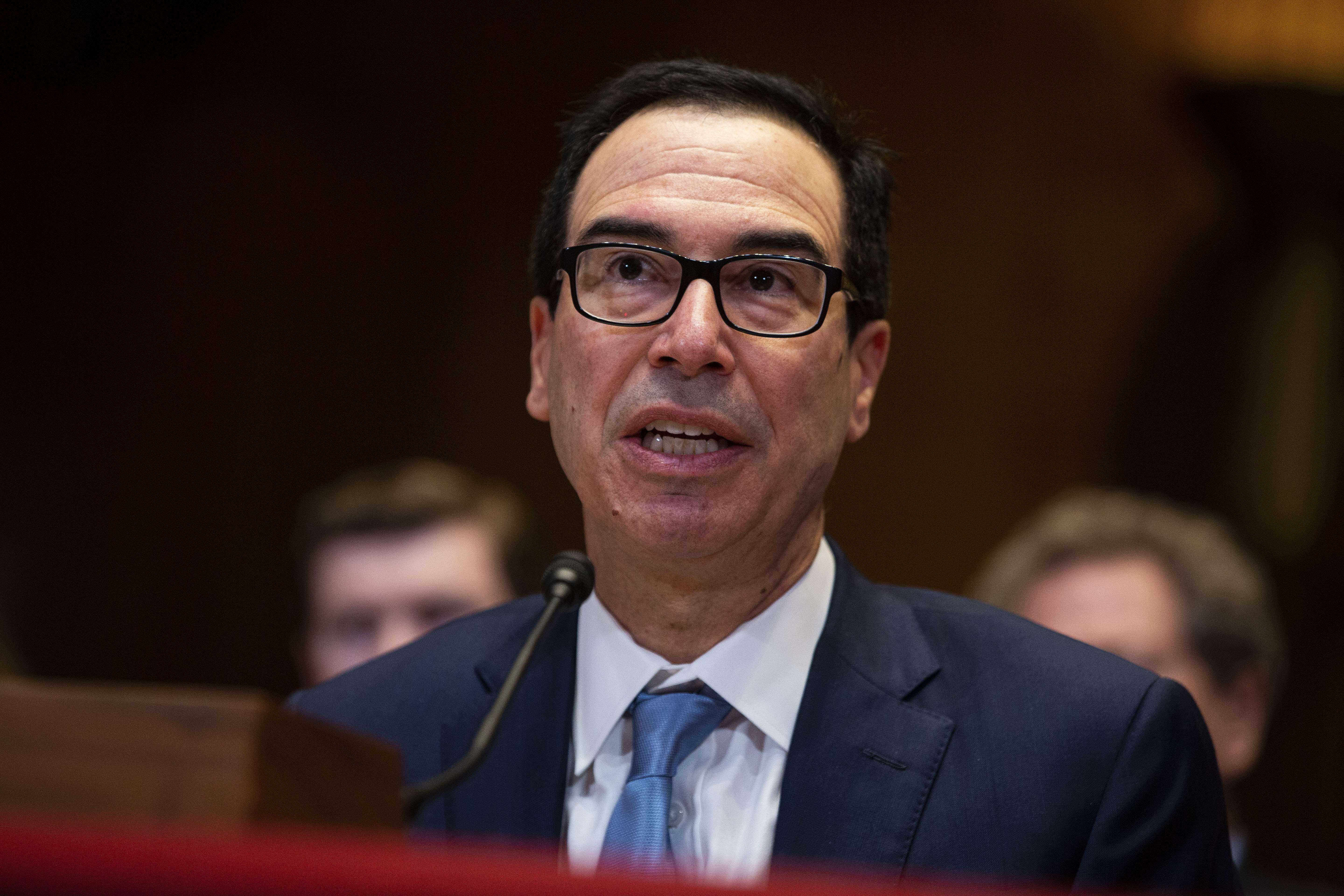 Menteri Keuangan AS Steven Mnuchin