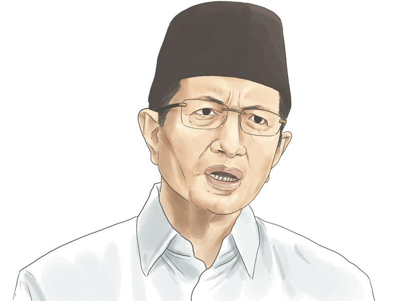 Nasaruddin Umar Imam Besar Masjid Istiqlal Jakarta 