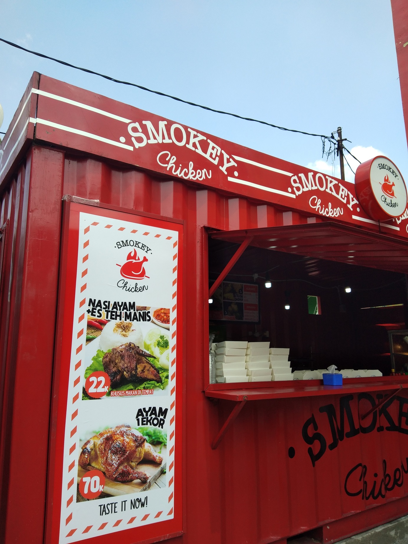 Outlet Smokey Chicken Baba Rafi