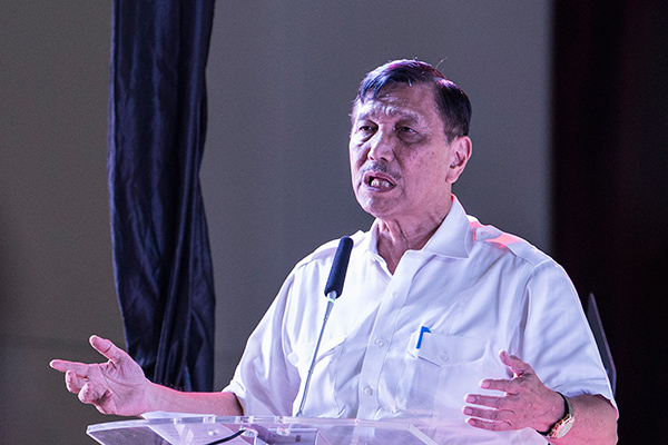 Menteri Koordinator Bidang Kemaritiman, Luhut Binsar Pandjaitan