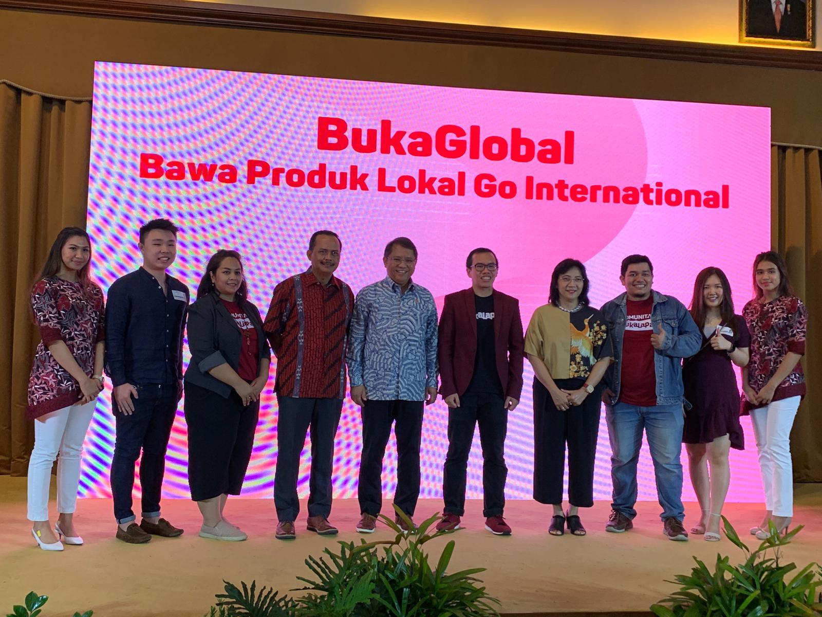 BukaGlobal secara resmi diluncurkan untuk pertama kali di luar negeri di KBRI Singapura, Senin (20/5).