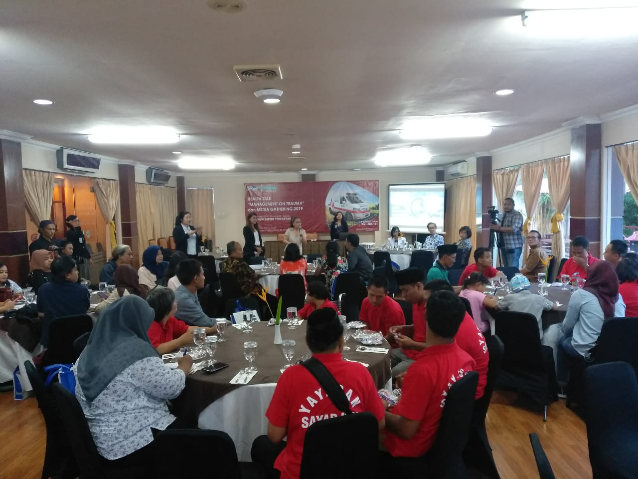  Diskusi kesehatan dengan topik Management On Trauma diselenggarakan oleh Siloam Hospitals Yogyakarta