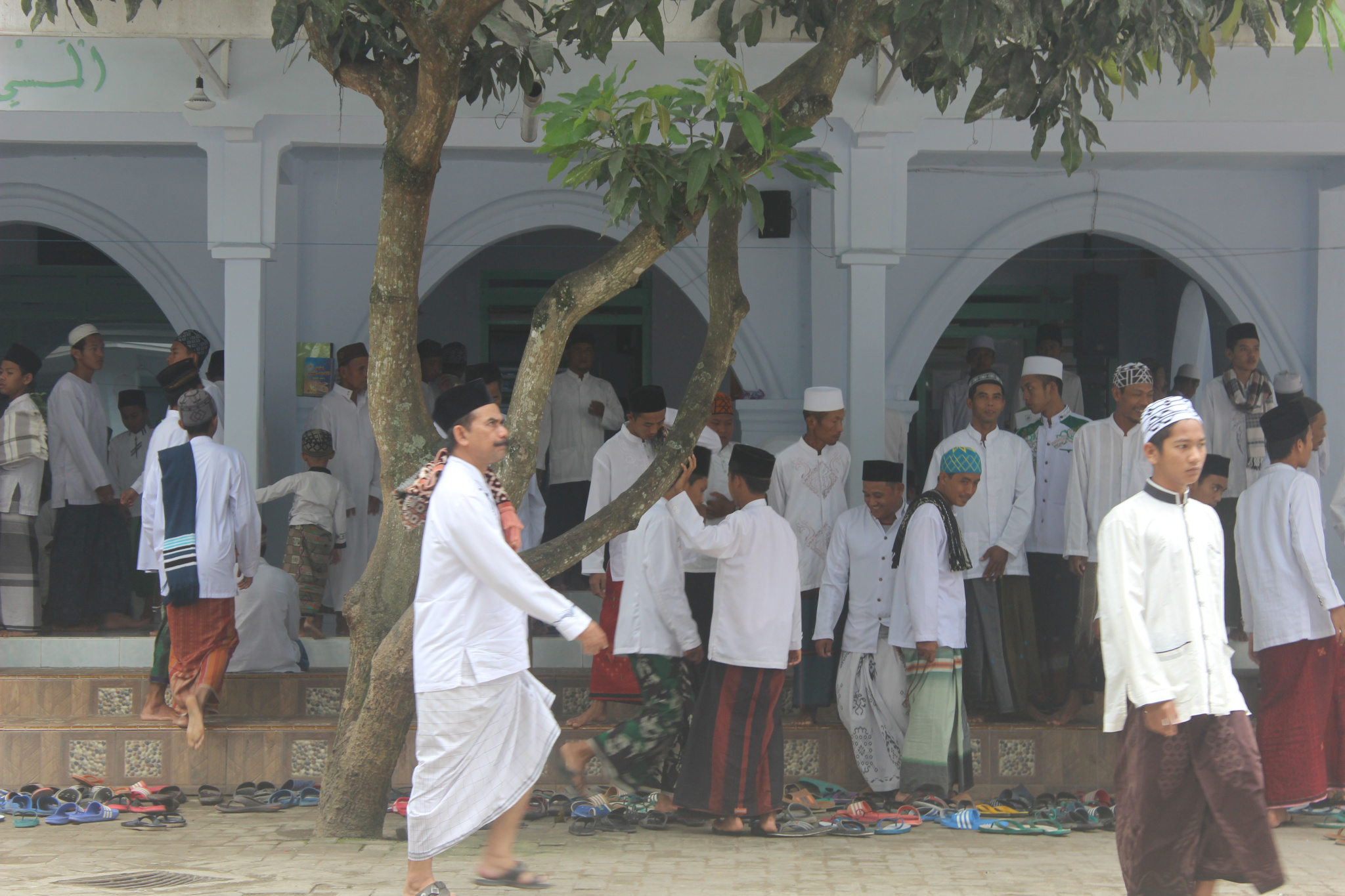 Ilustrasi suasana pesantren