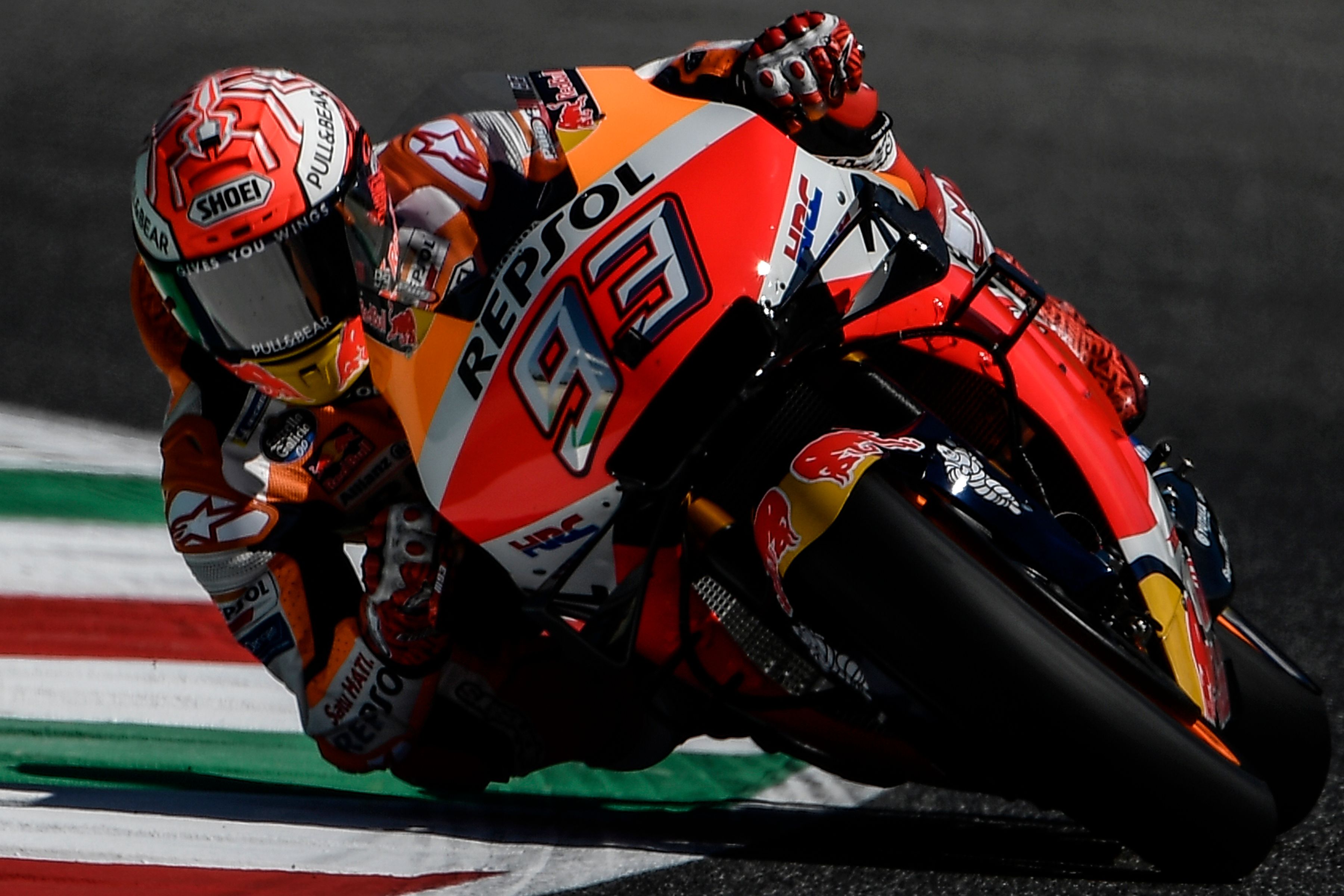 Pembalap Spanyol Marc Marquez 