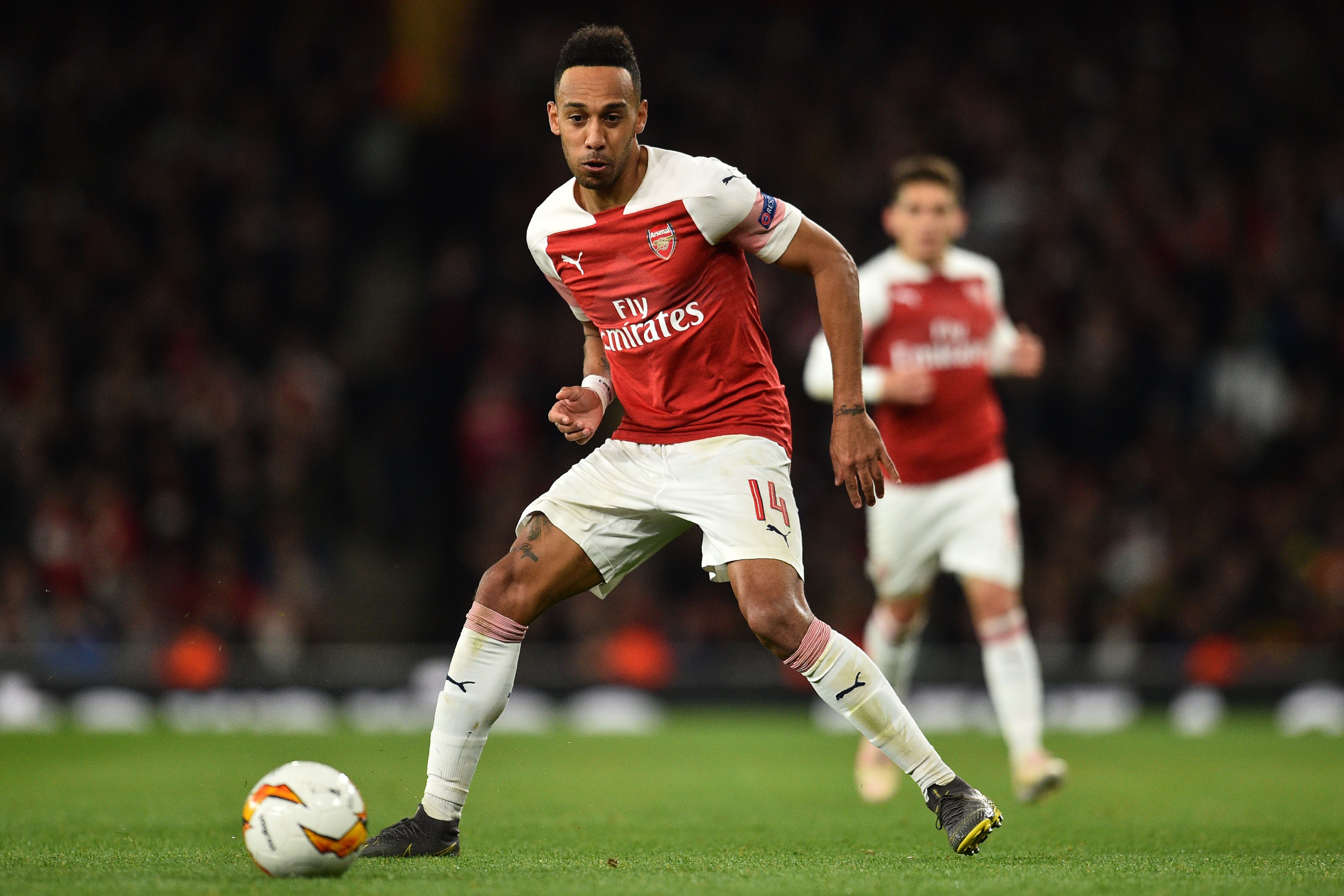  Penyerang Arsenal, Pierre-Emerick Aubameyang