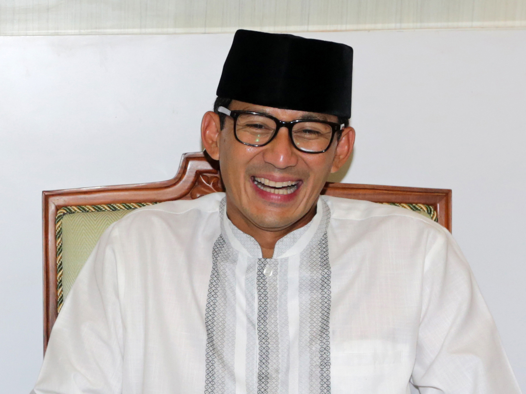CALON Wakil Presiden Sandiaga Uno 