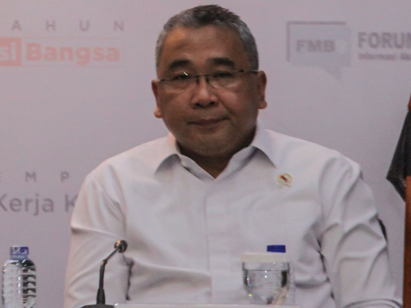 Menteri Desa, Pembangunan Daerah Tertinggal dan Transmigrasi (Mendes PDTT) Eko Putro Sandjojo