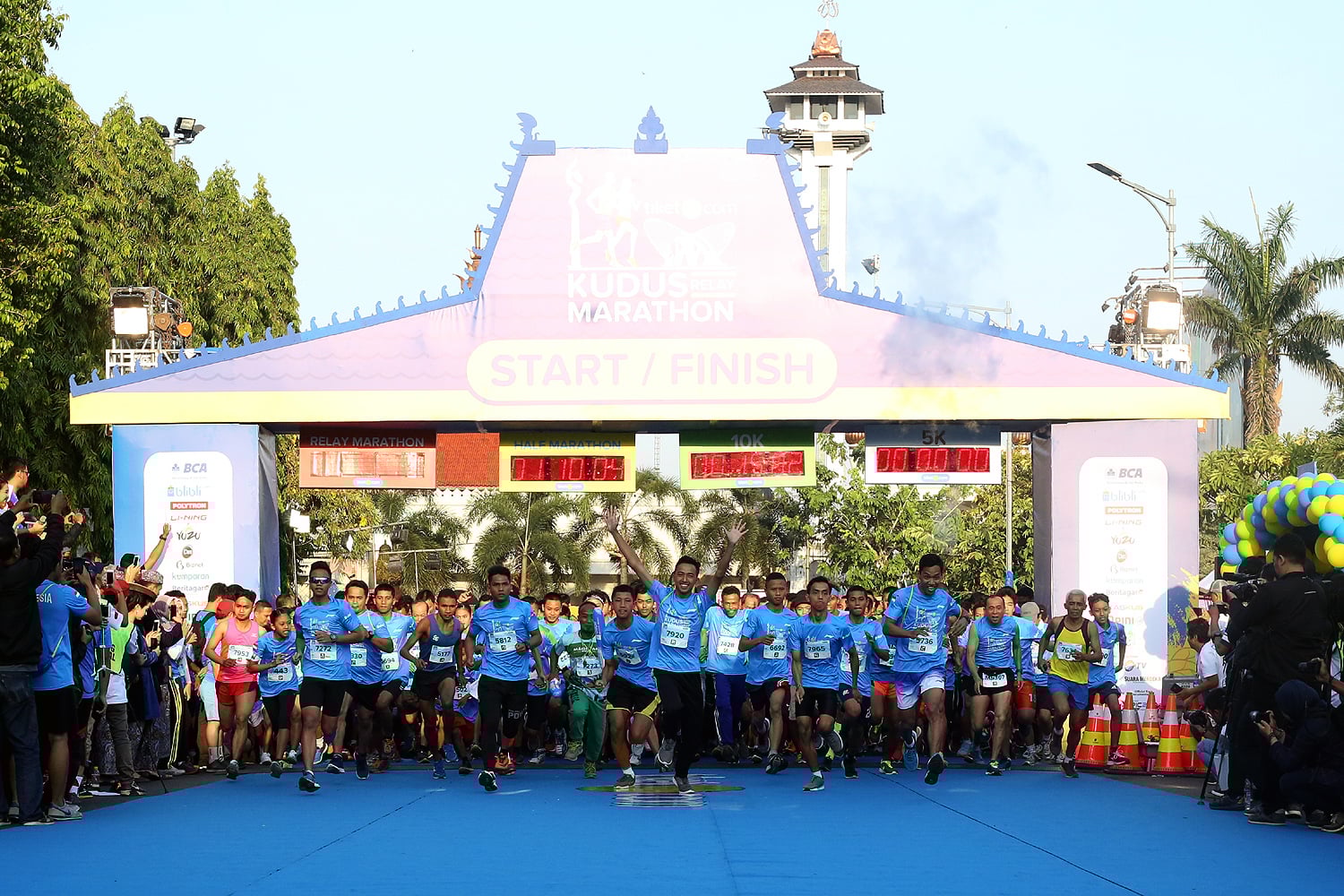 KUDUS GELAR LARI MARATHON BERKELAS INTERNASIONAL