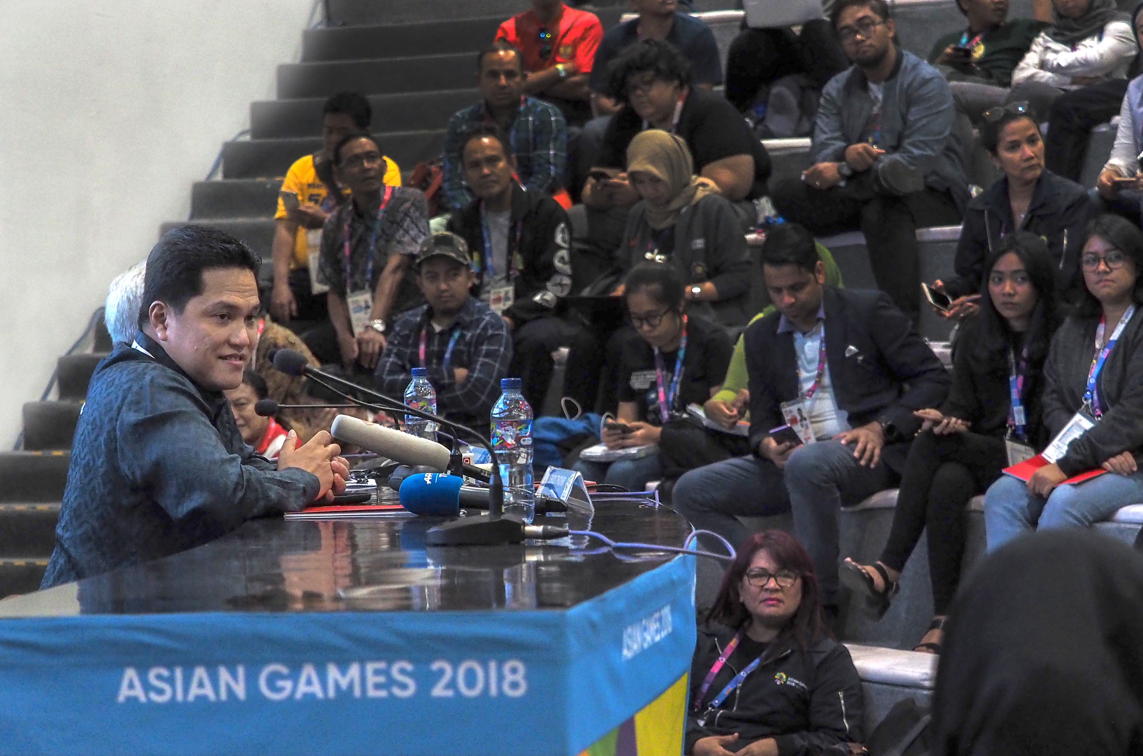 Ketua Komite Olimpiade Indonesia Erick Thohir