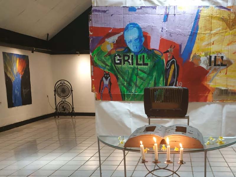 Pameran tunggal Amien Kamil.