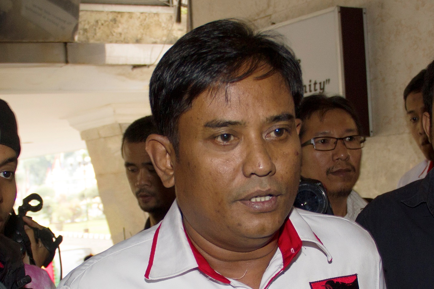 Ketua Umum Laskar Rakyat Jokowi Riano Oscha.