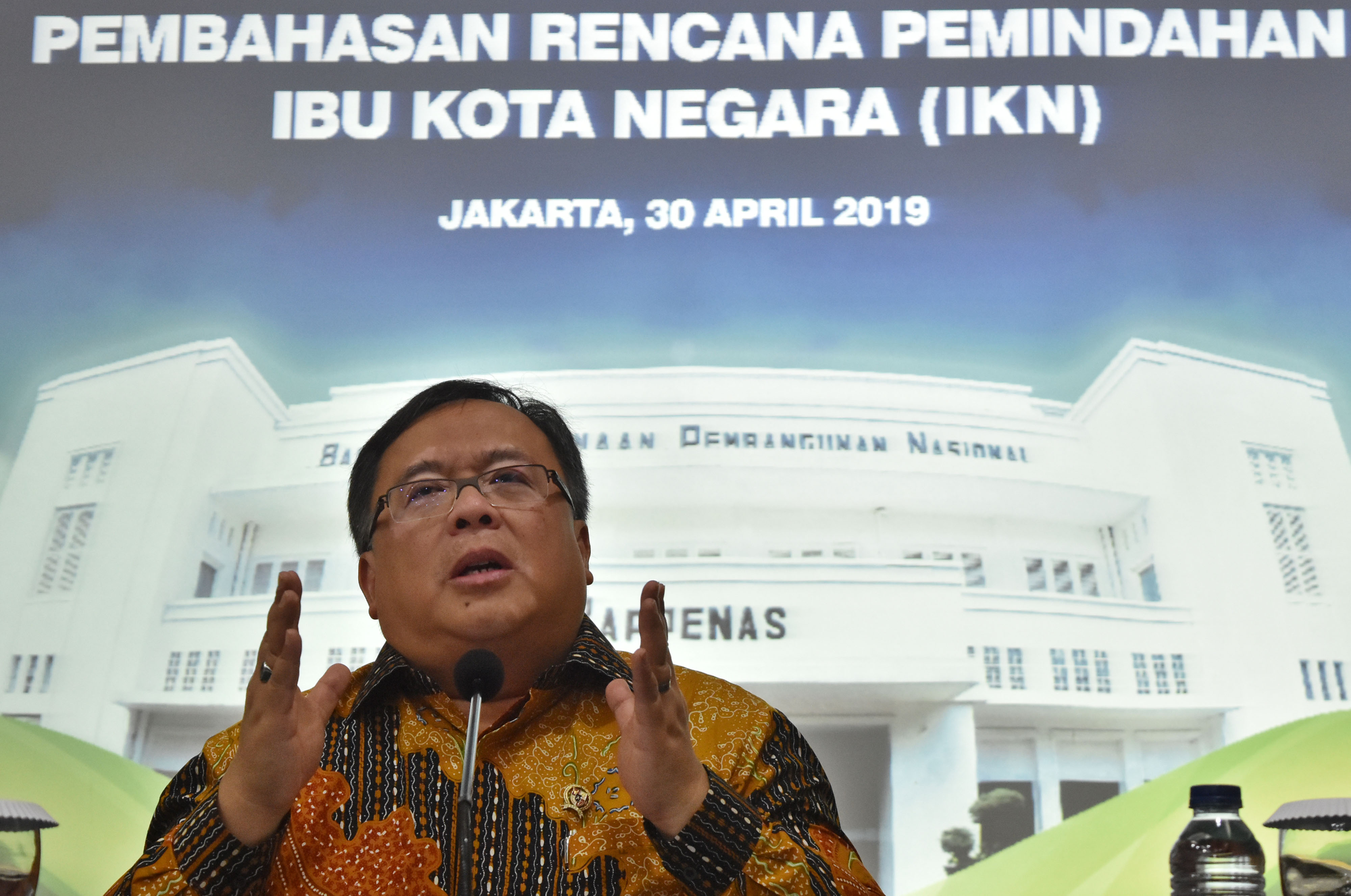 Menteri Perencanaan Pembangunan Nasional/Kepala Badan Perencanaan Pembangunan Nasional (Bappenas) Bambang Brodjonegoro