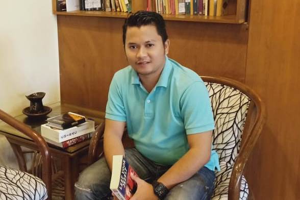 Caleg PAN Slamet Ariyadi.