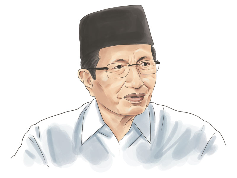 Nasaruddin Umar Imam Besar Masjid Istiqlal Jakarta