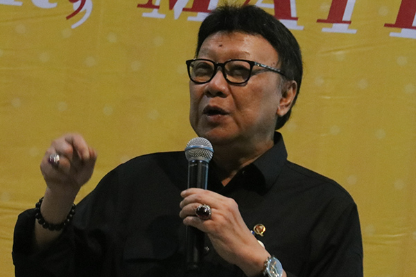 Mendagri Tjahjo Kumolo 