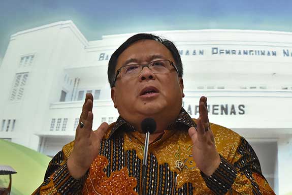 Menteri Perencanaan Pembangunan Nasional/Kepala Badan Perencanaan Pembangunan Nasional (Bappenas) Bambang Brodjonegoro