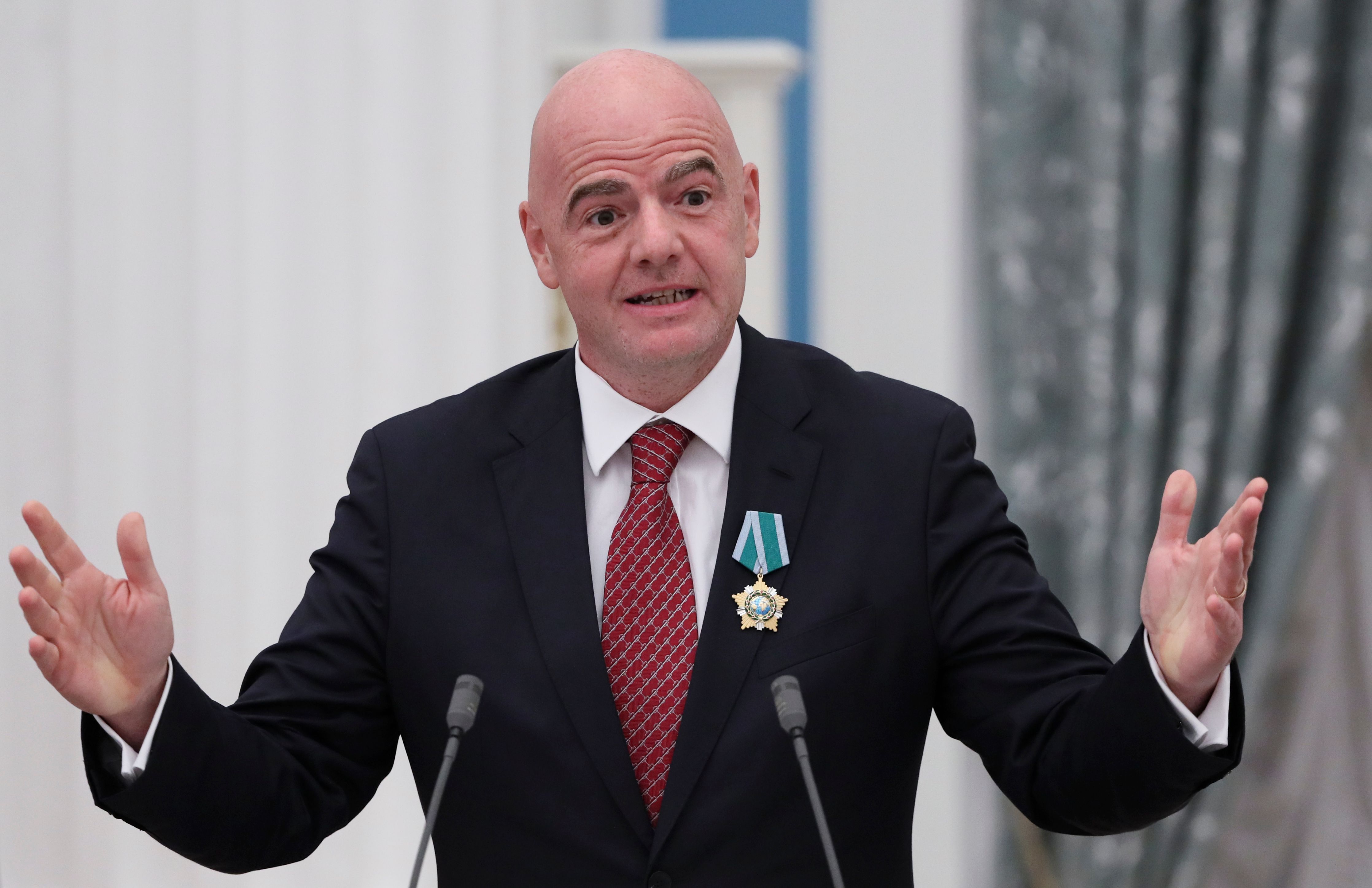 Presiden FIFA Gianni Infantino
