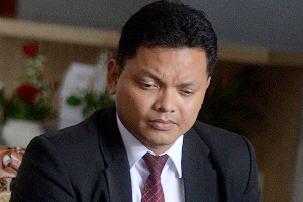 Juru bicara MK Fajar Laksono