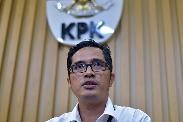 Juru Bicara KPK Febri Diansyah.