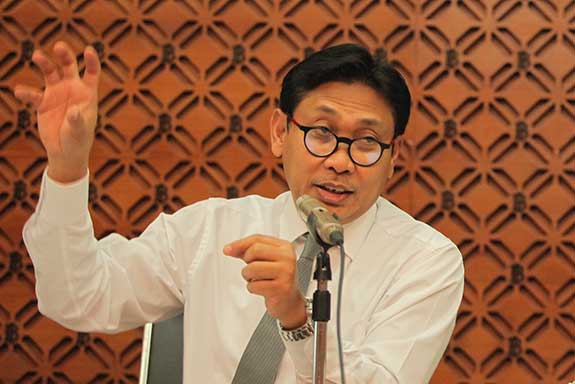 Direktur Eksekutif Pusat Program Transformasi Bank Indonesia (PPTBI) Onny widjanarko 