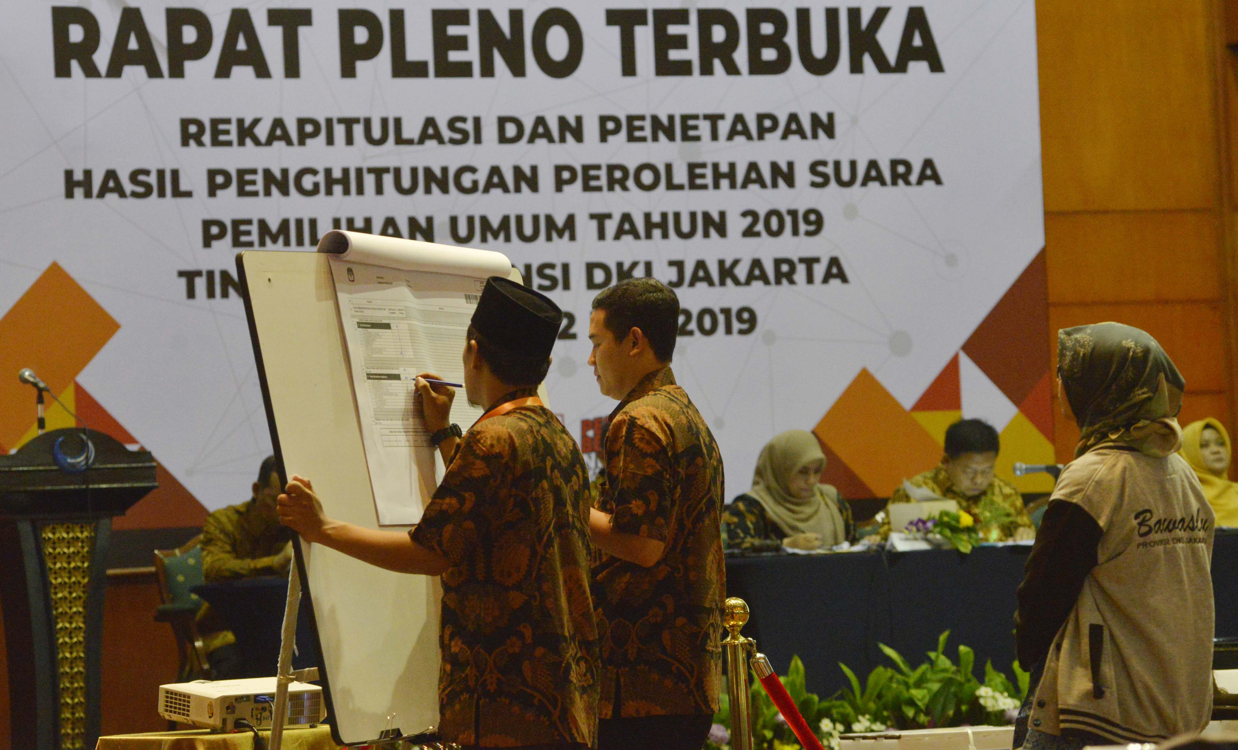 RAPAT PLENO TERBUKA KPU DKI JAKARTA