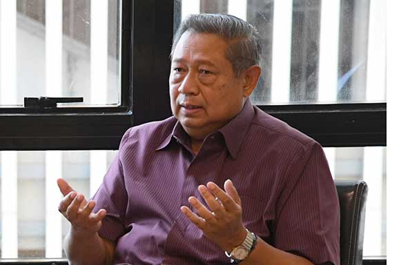 Mantan presiden Susilo Bambang Yudhoyono