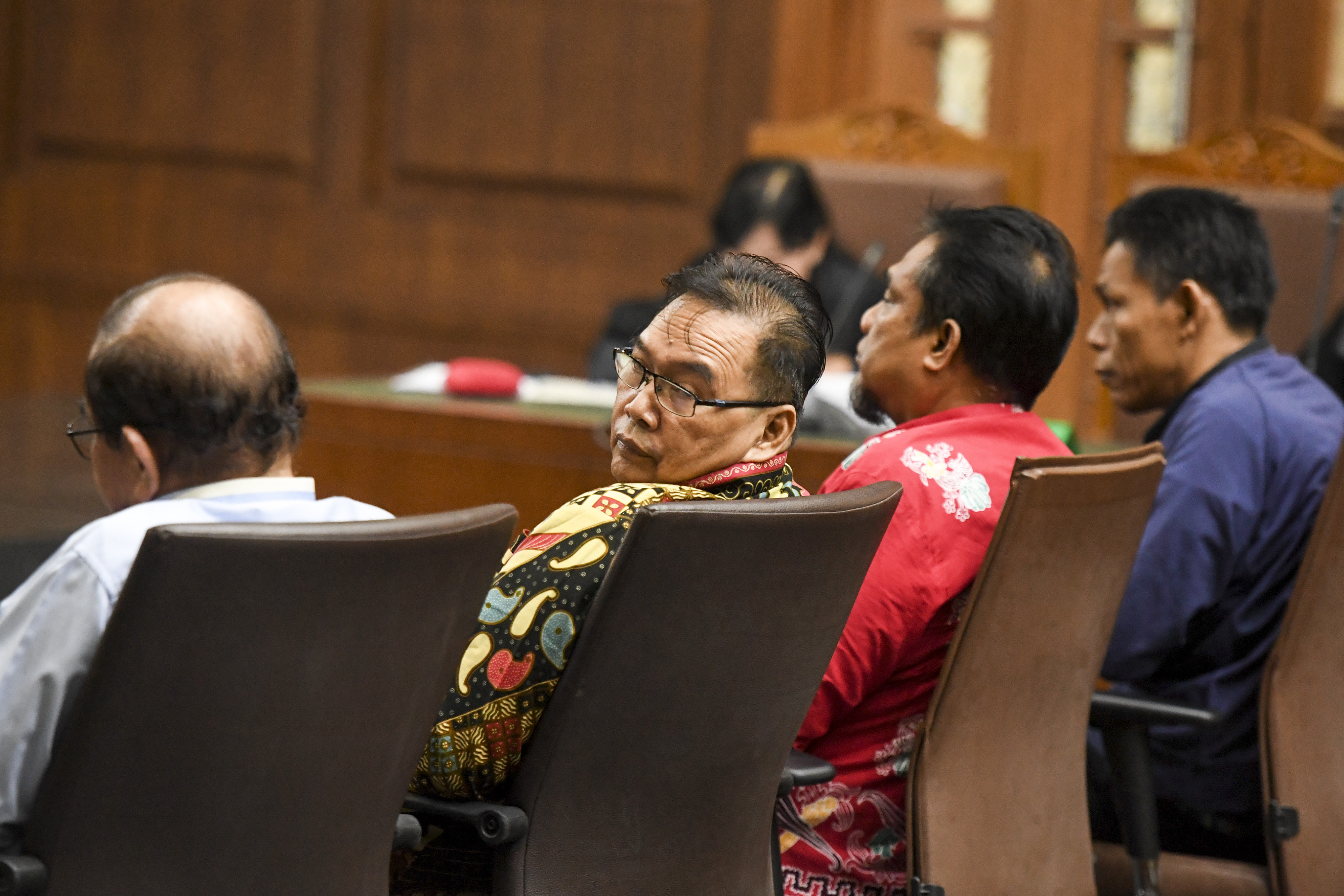 SIDANG TUNTUTAN SUAP DPRD KALTENG.