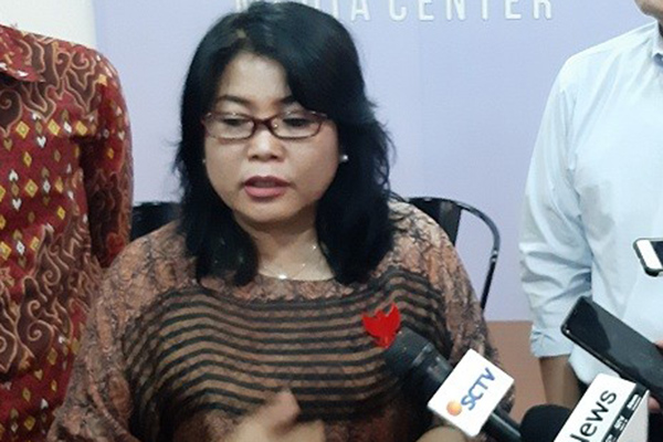 Sekjen Relawan IT BPN Dian Islamiati Fatwa