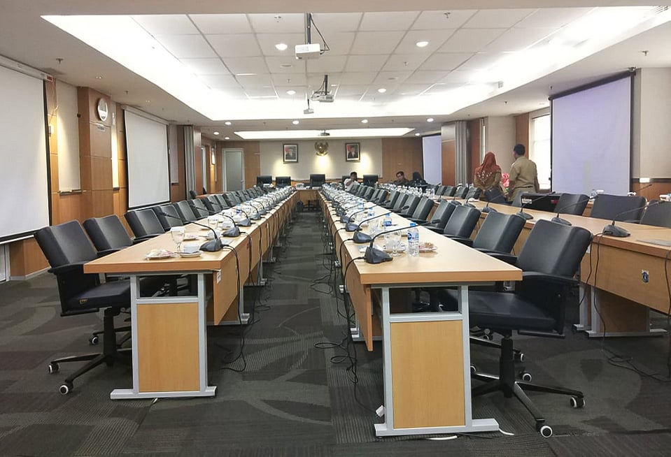 Kursi kosong saat pembahasan anggaran di DPRD DKI Jakarta