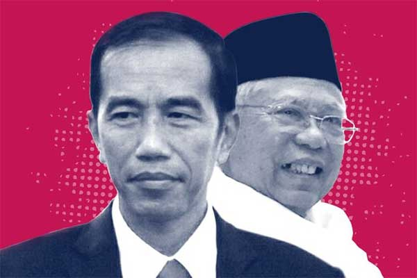 Capres dan Cawapres nomor urut 01, Joko Widodo-Ma'ruf Amin