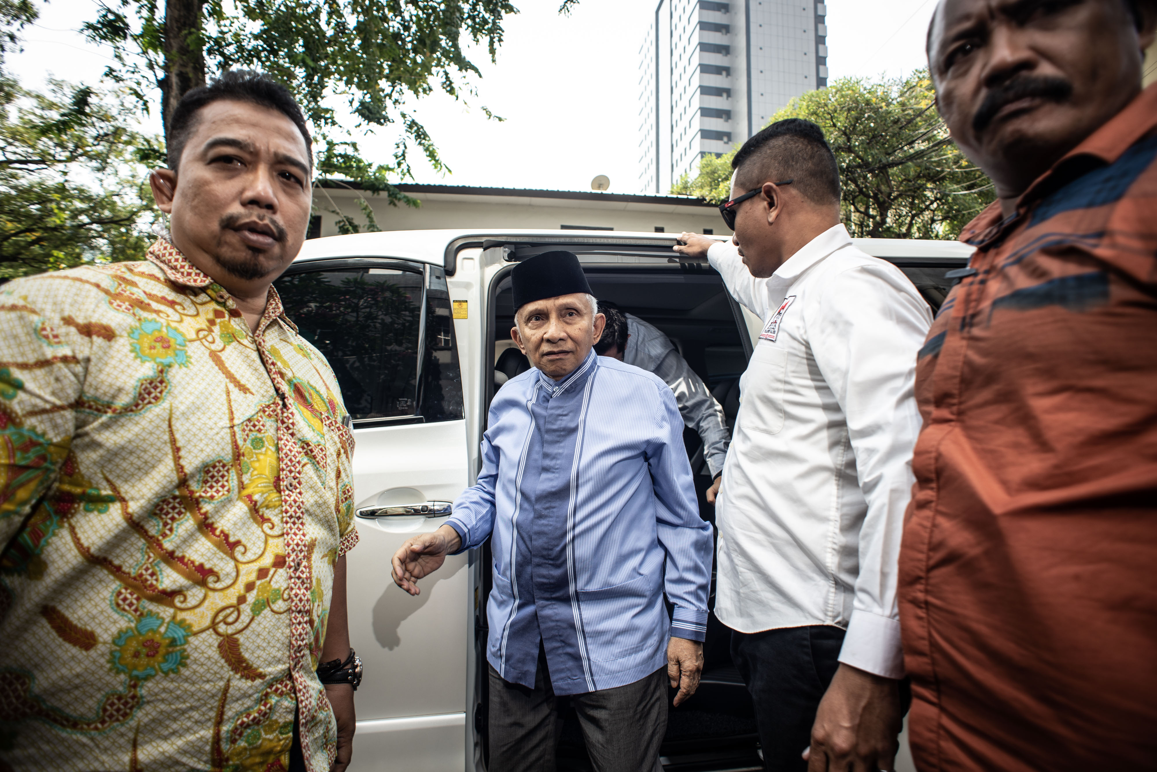  Ketua Dewan Kehormatan Partai Amanat Nasional (PAN) Amien Rais