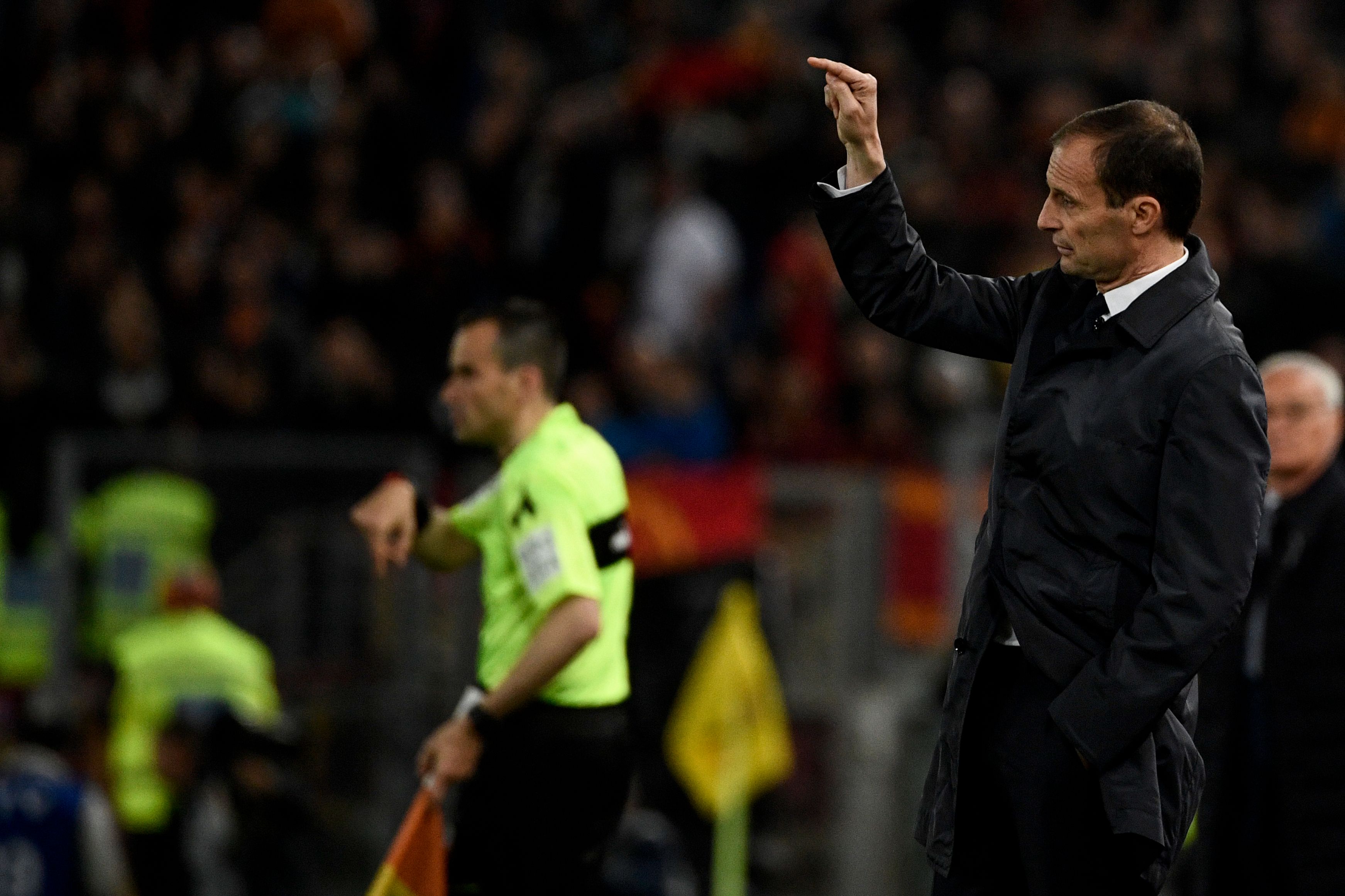 Pelatih Juventus asal Italia Massimiliano Allegri