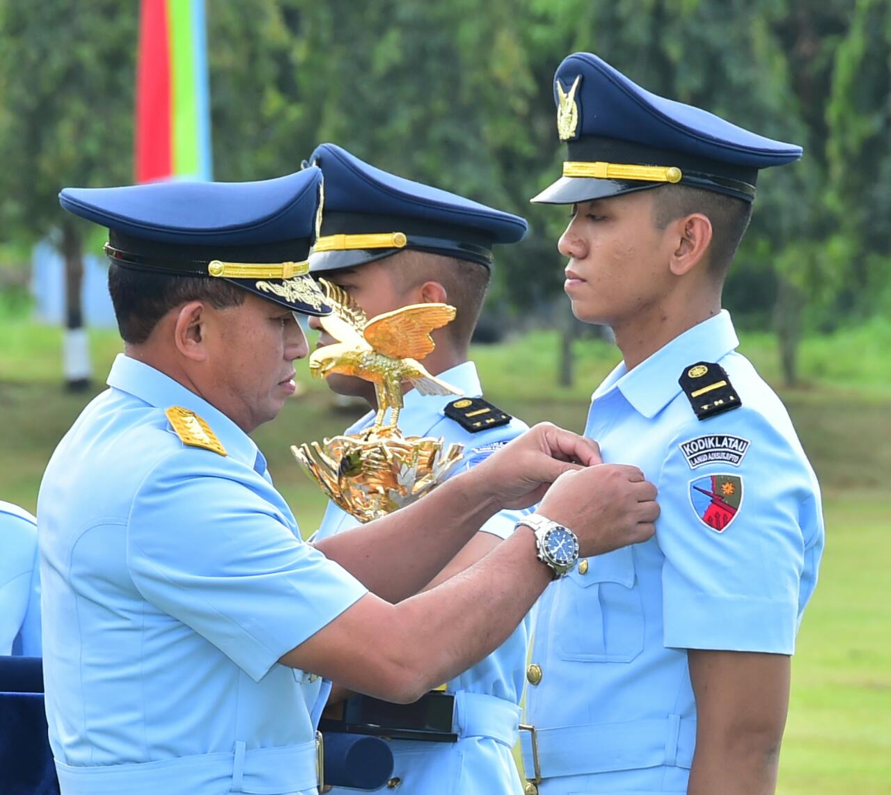 Sekolah Penerbang Terpadu Angkatan 95 berhasil meluluskan 45 penerbang baru.