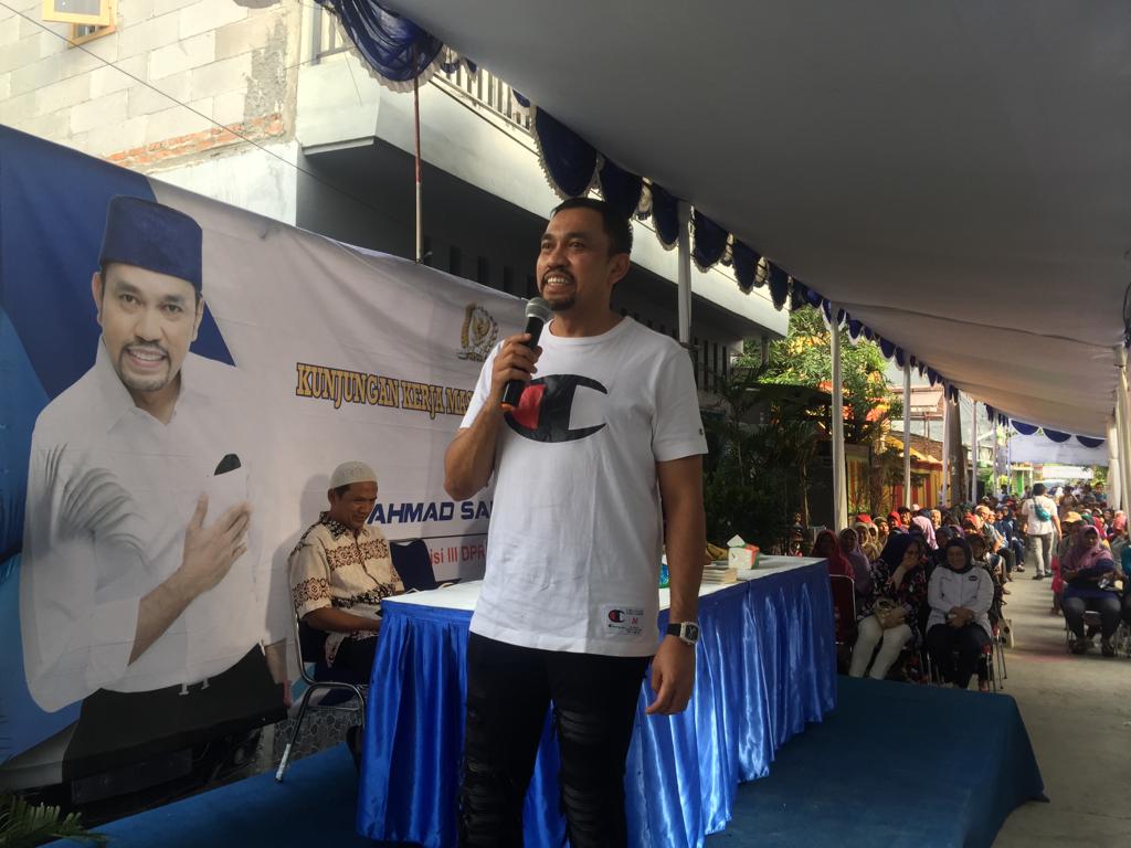 Anggota Komisi III DPR RI Ahmad Sahroni