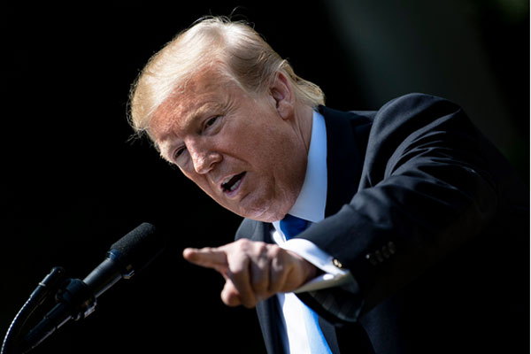 Presiden Amerika Serikat (AS), Donald Trump, 