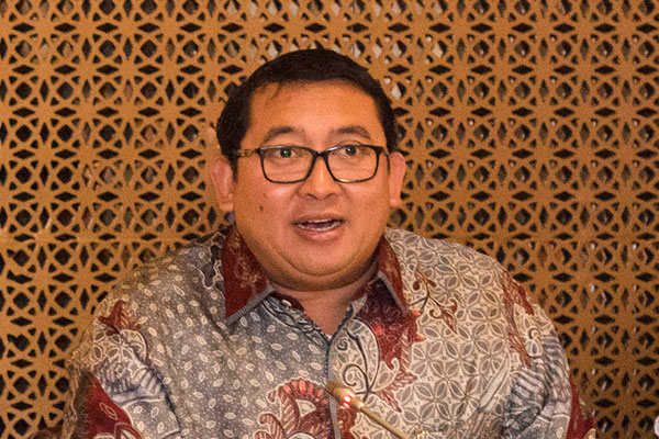 Wakil Ketua DPR RI Fadli Zon