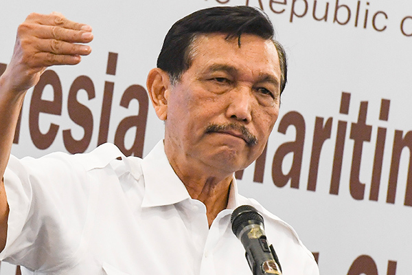 Menteri Koordinator Bidang Kemaritiman, Luhut Binsar Panjaitan